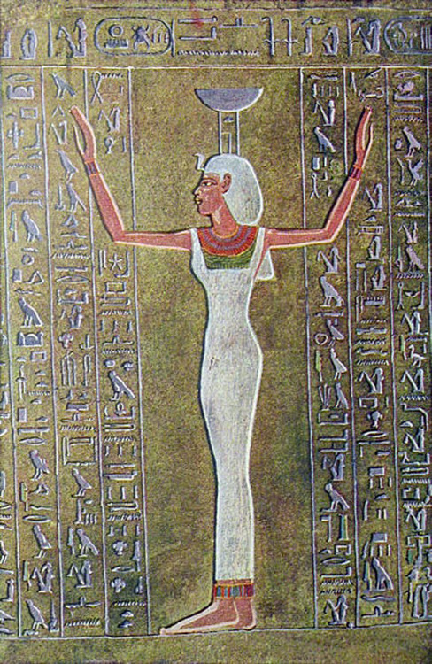 The Goddess Nephtys from the tomb of Thutmose III