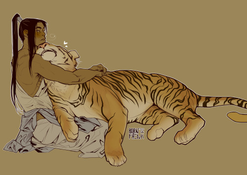 Lqg and tigor! Lbh for @acernor and their best fic (and I say this completely left unbiased by the f