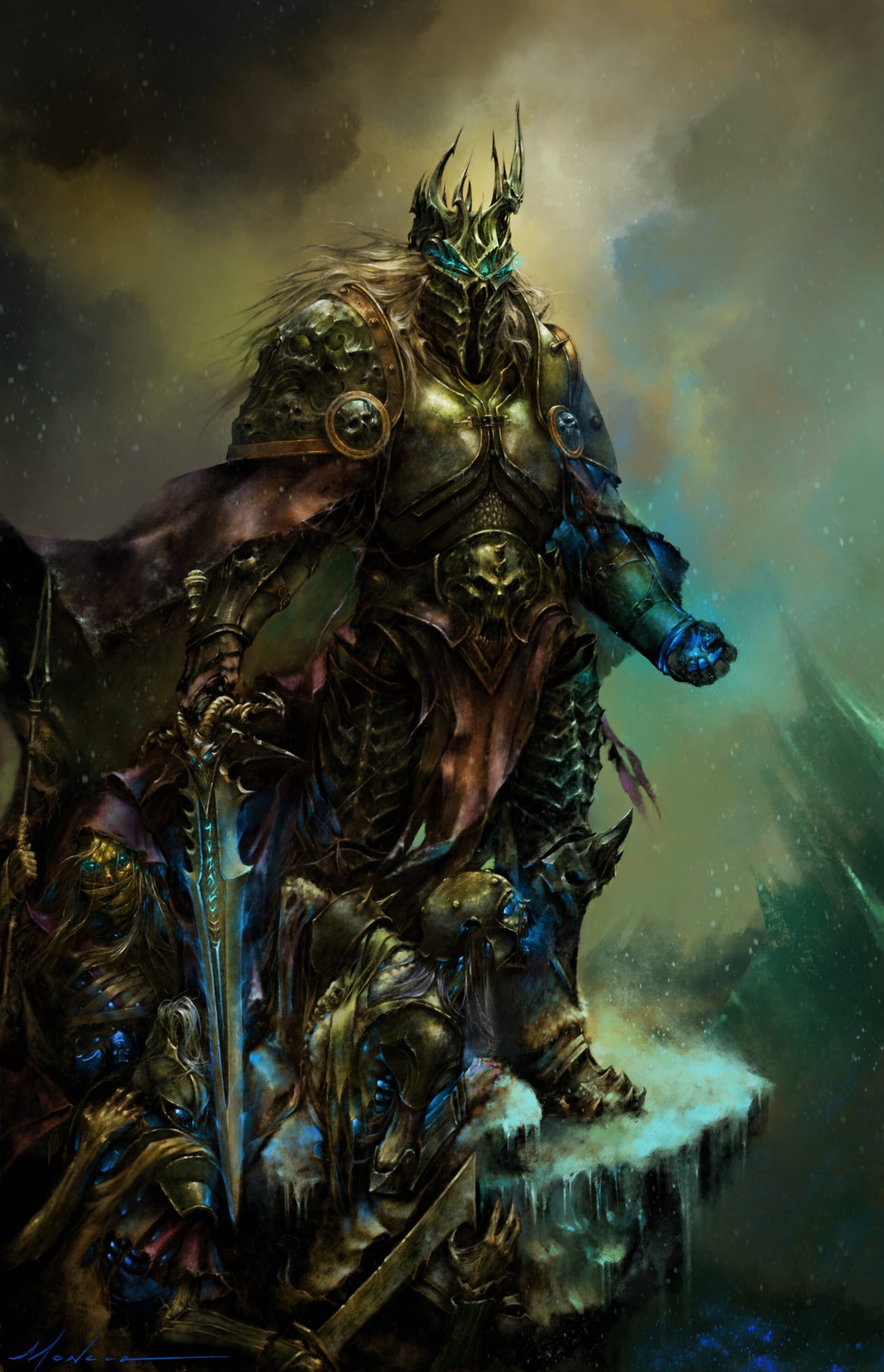 THE LICH KING // 𝔗ℌ𝔈 𝔏ℑℭℌ 𝔎ℑ𝔑𝔊  

Brian Moncus