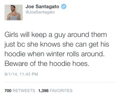 jay-escobar:  Hoodie hoes 