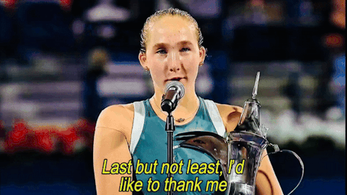 “I’D LIKE TO THANK ME.”