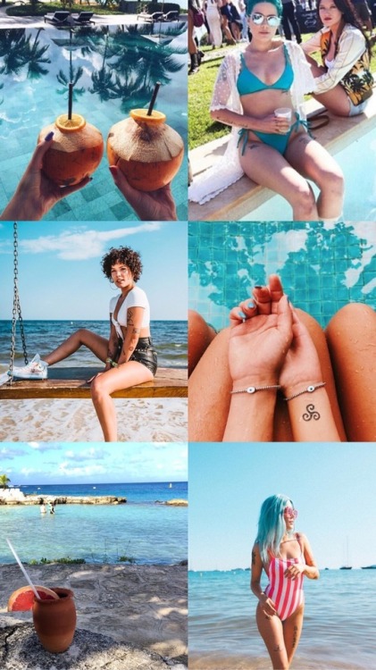 Halsey collage wallpapers