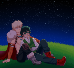 konekopon-art:  BakuDeku Week Day 5: Flowers