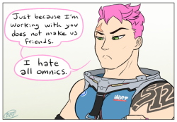 bluebloodtanuki-bbt:  You can hate the omnic