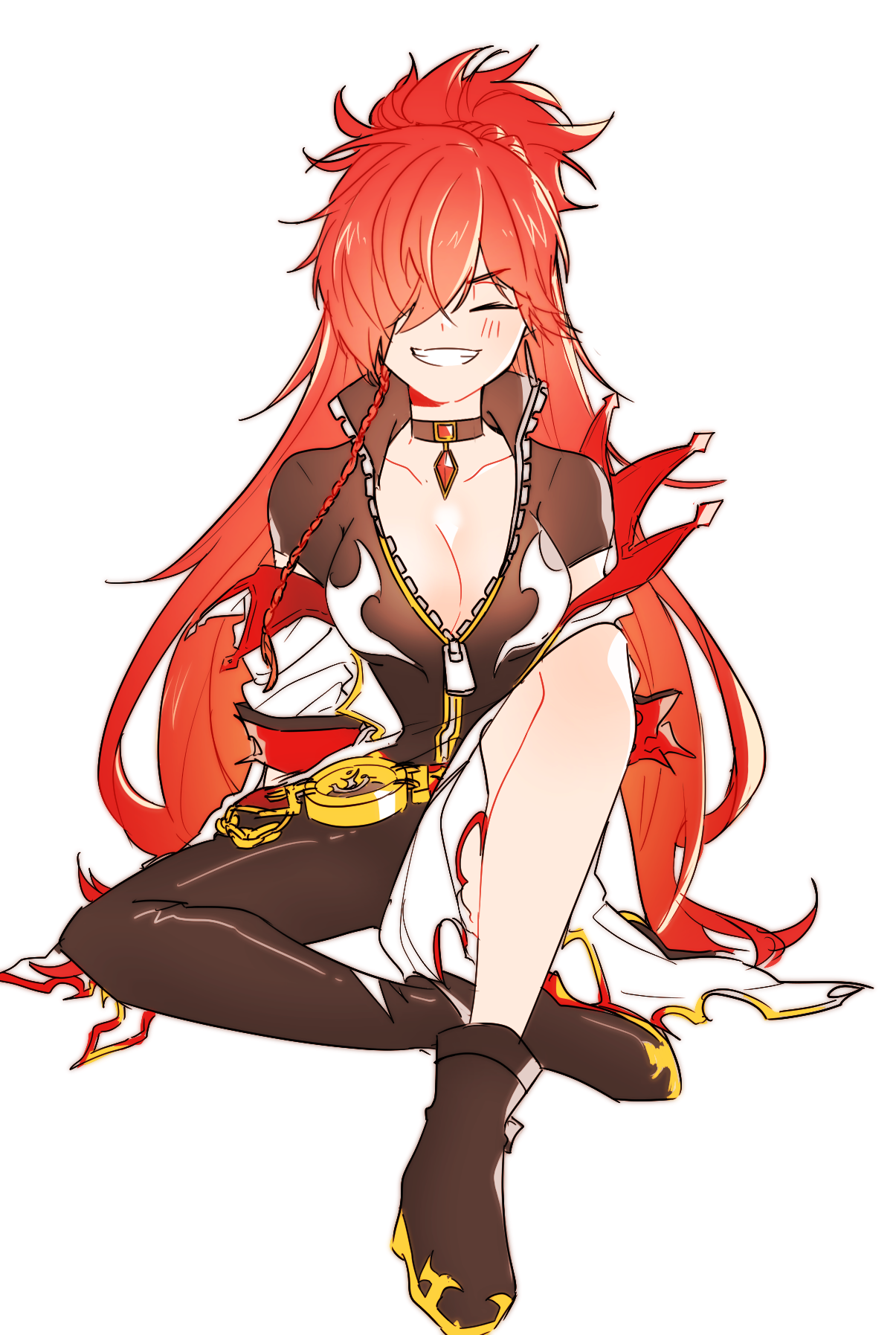 picture Elsword Elesis Flame Lord Fanart flame