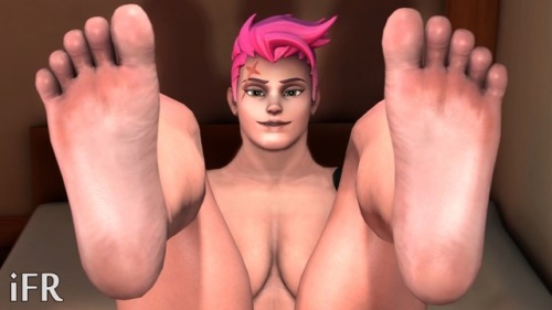 Overwatch feet are the best video game feet