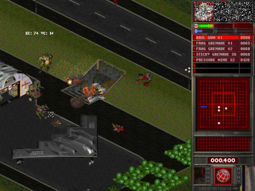 dos-ist-gut:  Bedlam 2: Absolute Bedlam (Mirage Technologies (Multimedia) Ltd., 1997) An isometric action game, with pre-rendered graphics similar to the Crusader games, Bedlam 2 is a simple, straightforward experience with easy mouse controls and a ton