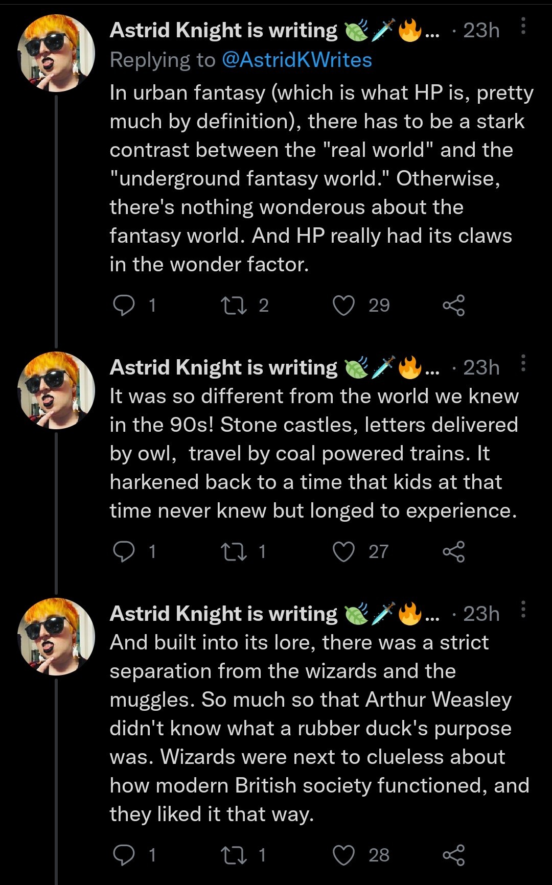 sixth-light:espanolbot2:maswartz:espanolbot2:majingojira:animentality:Also, I must add this, every time, because when 4chan is right, it is so devastatingly right: This made me realize that Jim Butcher actually does what people wanted to happen with Harry