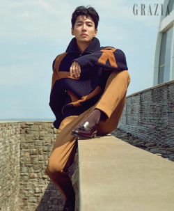stylekorea:Jung Kyung Ho for Grazia Korea October 2018. Photographed by Ahn Joo Young