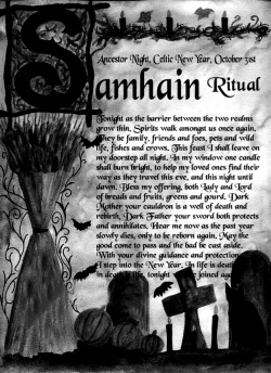 spells-of-life:  Samhain… when the Veil