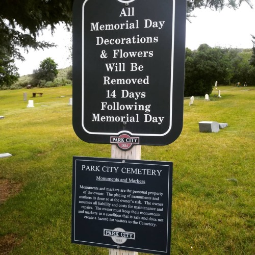 #restinpeace #utah #parkcity #cemetery (Glenwood Cemetery (Park City, Utah)) https://www.instagram.c