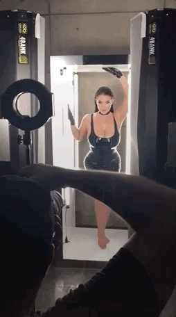 rubberrickyhull:  chiefalpacawerewolf:  Angela White, latex insta story <3 gif by chiefalpacawerewolf  Oh my