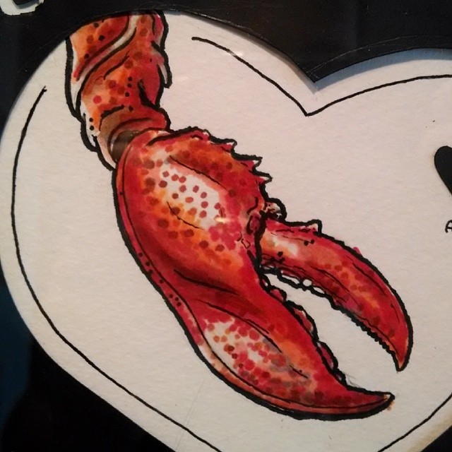 lobster claw tattoo