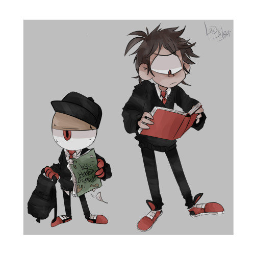 madchrison: Some school!au