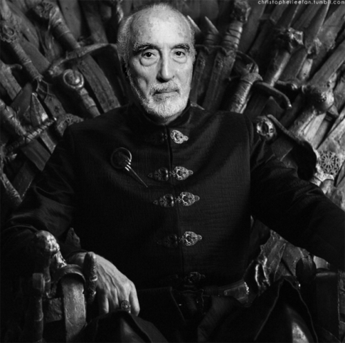 christopherleefan:Made by me: Christopher Lee as Tywin Lannister