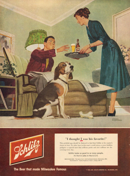 Joseph Schlitz Brewing Co, 1952