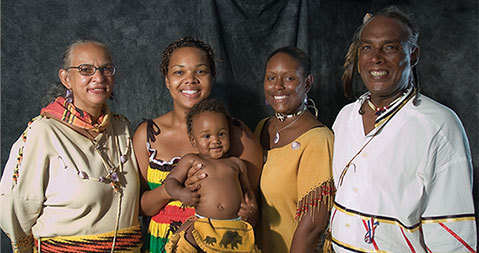 mixedfreckle:African American and Native American families and lives.IndiVisible: