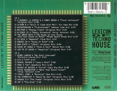 Today’s compilation:Lexicon of Techno House1992Techno / House / Acid House / Hip-HouseAlright, so, I