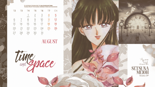 sailormoonvietnam - SAILOR MOON VIETNAM CALENDAR 2O18 (2)