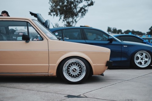 Super clean VW Golf mk1 at WTAC.