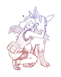 cocosnowlo:  Finally got ORAS and I’m way too attached to my Mightyena ‘Zack’ x3