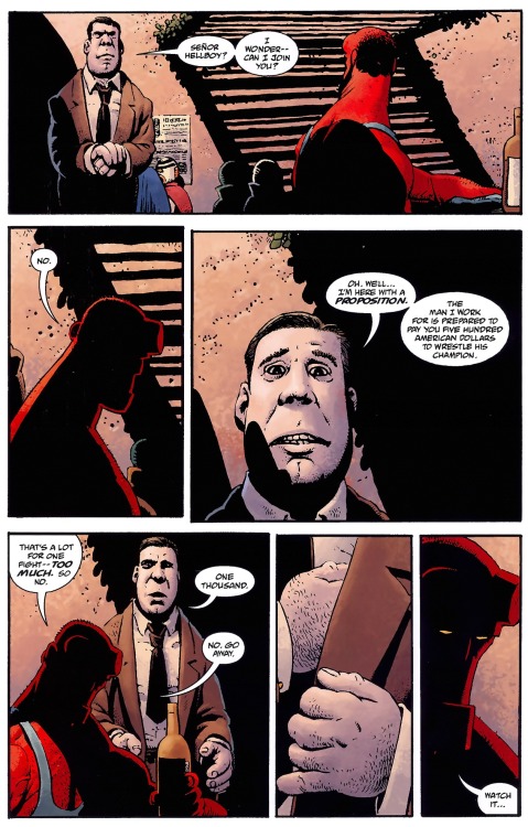 masoassai:hellboyfansinhell:&ldquo;Whatever&rdquo;From the pages of HELLBOY: HOUSE OF THE LIVING DEA