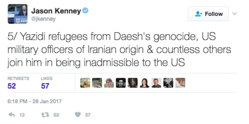 allthecanadianpolitics:  Its a rare day when I can find myself agreeing with anything that Jason Kenney says; but its 2017, and here we are.Jason Kenney is Canada’s former Minister of Immigration. When he was in government he belonged to the Conservative