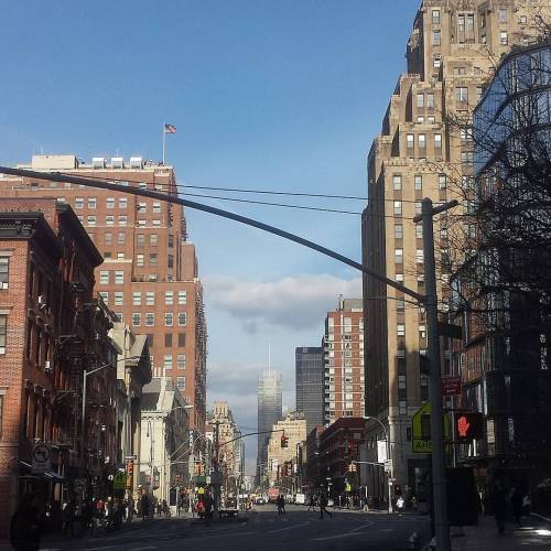 Winter afternoon #nyc #8rhave #winter #urban #manhattan #thetimesbuilding #archetecture #avenue