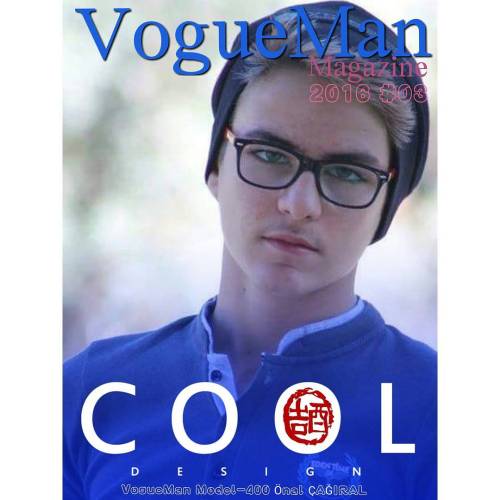 # VogueManMagazine # VMMag2015#01 #vmmod400 # teen male model #ÖnalÇagiral #VogueManModel # sayı03 (