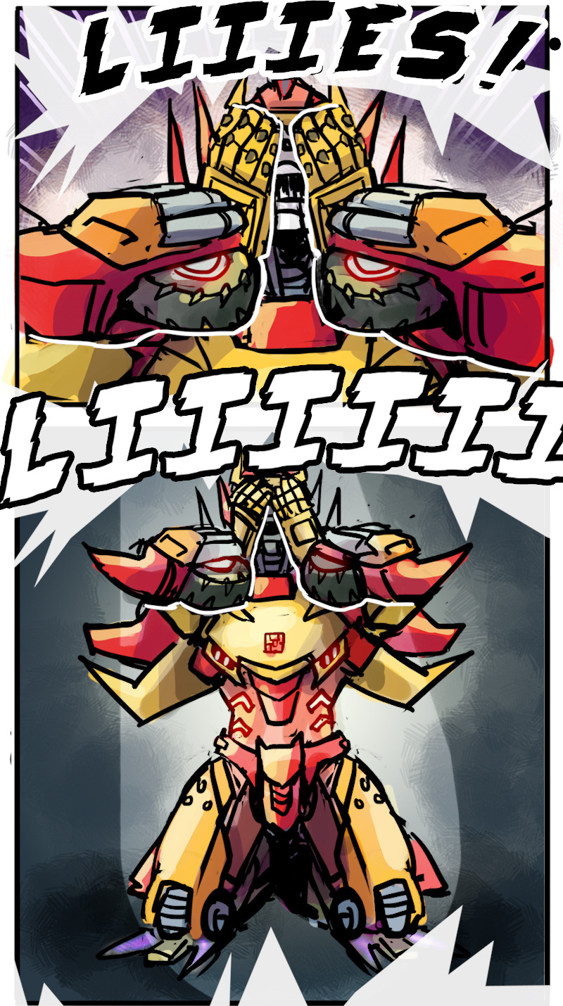 maelikki:The sorrows of young Rodimus - an epos about his discovery of the lies he’s