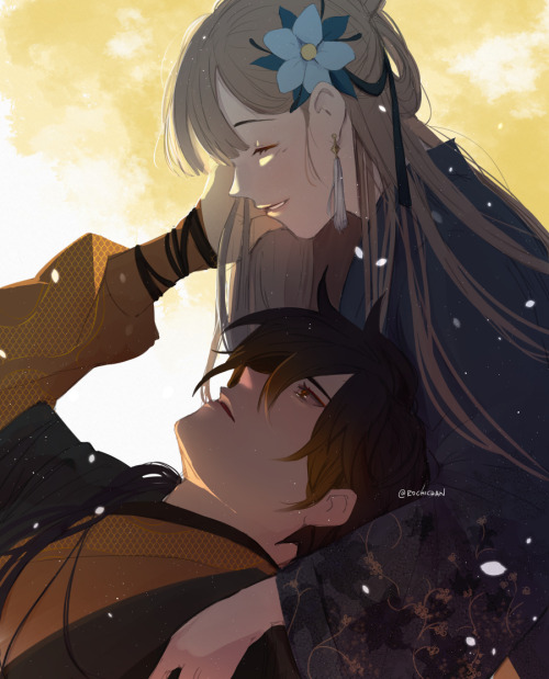 tender moments | drawing process vid on my tiktok!