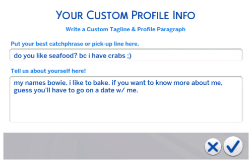Bowie's Dating Profile Is A Work Of Art If U Ask Me.