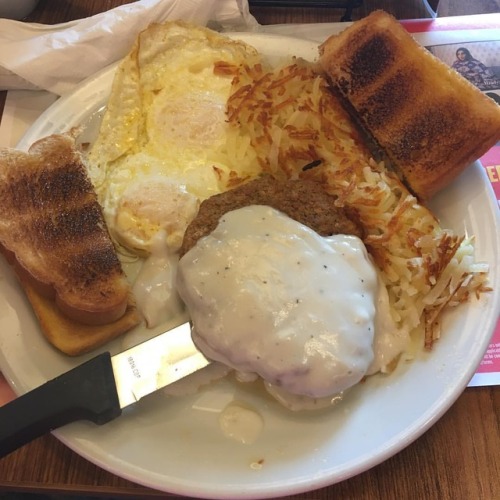 Jesus Made This Plate! #dennys (at Denny's)