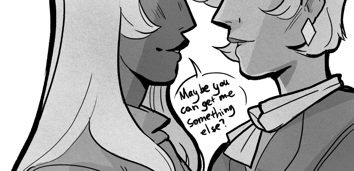 catprinx: I was drawing this 80s business woman AU and my friend lily said this is