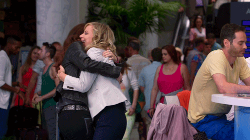 Go give your sister a hug! 