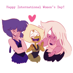 Happy International Women’s Day!(lemony-the-fruit)AAAAAAH