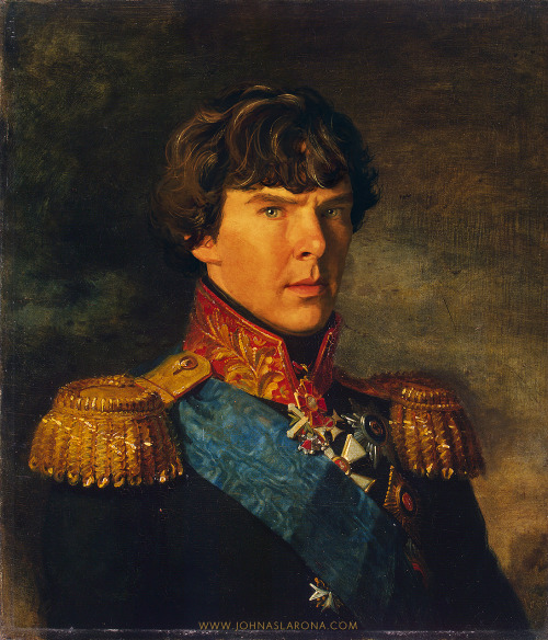 areyoutryingtodeduceme:johnaslarona:BENEDICTA matte painting project with Benedict Cumberbatch over 