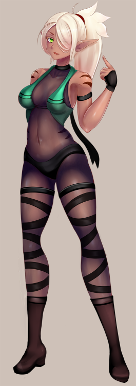 monster-girl-island:Faranne redesign!I have to update her model eventually since it’s not up to rest