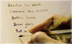 thebeautyofsolitude:The Magic Begins Challenge [✖] #25 Favorite Class : Potions“You are here t