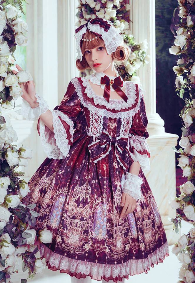 lolita-wardrobe:  UPDATE: Moonlight Forest 【-Griffin’s Whisper-】 Series #Leftovers◆