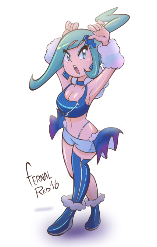 Lisia, With A Few Changes To Her Outfit. I Started This Days Ago But Was Tired From Work, So I Decided