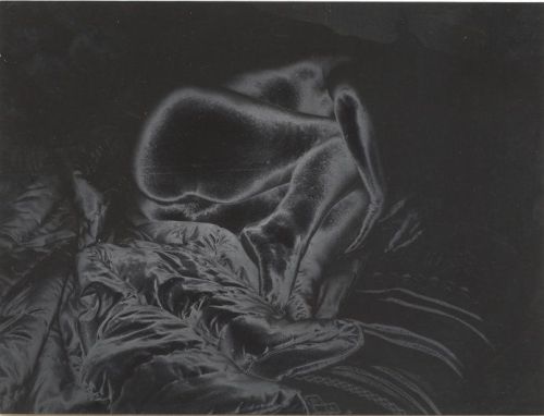 thegreatinthesmall: Marcel Bovis (1904 - 1997)Solarized Nude (Model Genevieve Grand), 1970