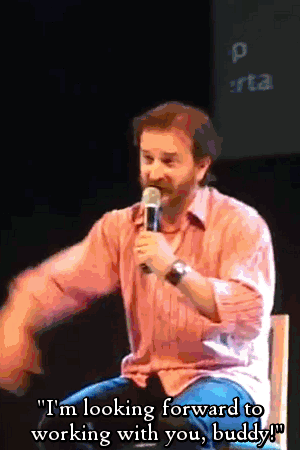 bishopsorphan:  incurable-insomnia:  Richard on his first meeting with Mark Pellegrino.