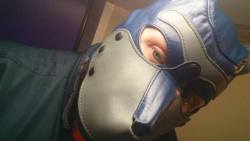 My brother Primus rocking his custom pup hood&hellip; Fucking sexy as bro