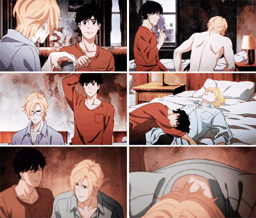 mochippin:Ash & Eiji throughout Banana Fish