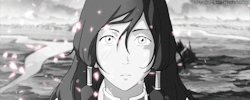iciclebadge:  korranation:   Korra-senpai.  One of those gifs you stare at for 10 minutes.  did u rlly korranation 