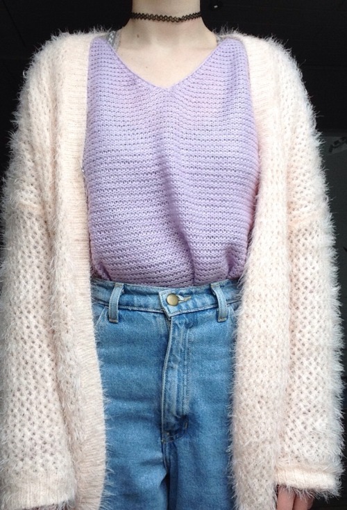 tokyosaesthetic:  marmonnement:02/12/2014les aventures de tricot pastel et les jean de maman  •more•