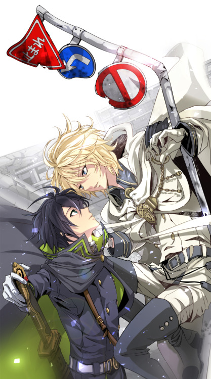 Owari no Seraph - Hyakuya Mikaela &amp; Hyakuya Yuuichirou