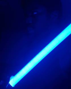 This thing is quite bright.  #lightsaber