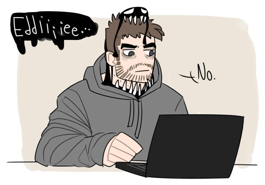 goingloco:Hungy symbiote is cranky.
